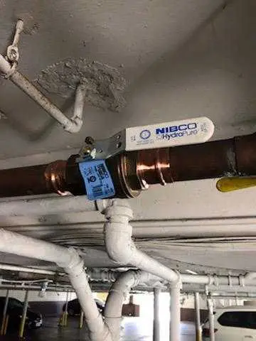 Copper pipe repair and valve work for Backflow Testing in Cumming