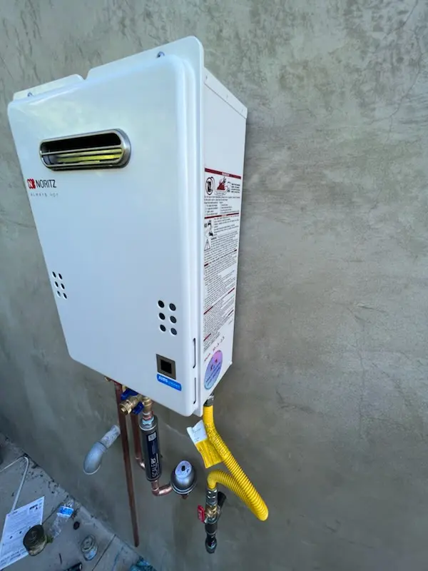 Tankless water heater installation for Cumming homes